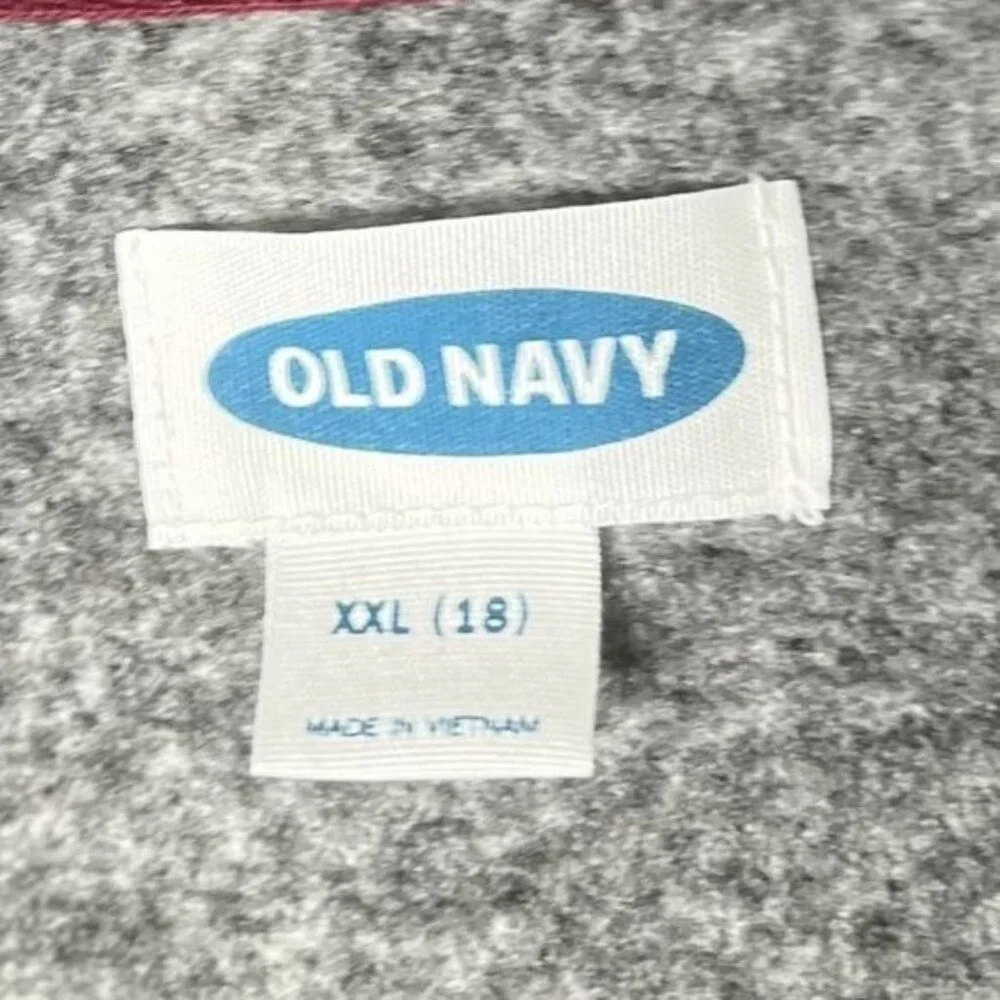 Bundle Old Navy Boys Hooded Light Jackets With Quilted Sleeves Size XXL (18) - Picture 13 of 16